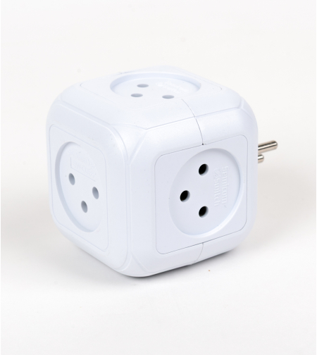 קובייה חשמלית 4 שקעים+ שקע USB ו Type C