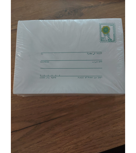 מארז 100 מעטפות תקן מבוילות