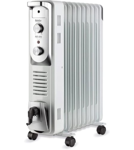 רדיאטור 9 צלעות דגם RF-09-SUPER PLUS WHITE פאקיר FAKIR