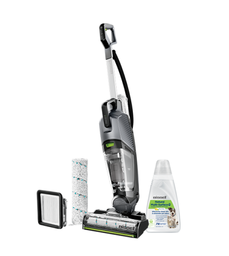 שואב אבק ושוטף חוטי עם קיטור CrossWave Hydrosteam Pet Select דגם 3527N