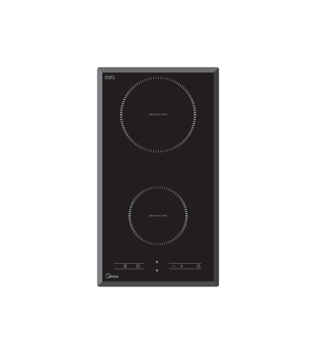 כיריים אינדוקציה 2 מוקדי בישול דגם MC-ID351 מידאה Midea