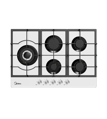 כיריים גז 5 להבות דגם (75G50ME060-GFL (W מידאה Midea