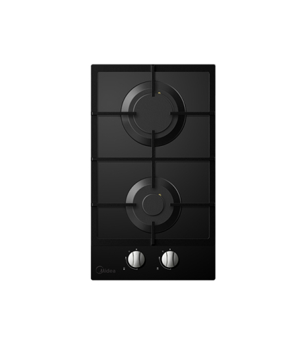 כיריים גז 2 להבות דגם 30G20MA060-GFN BLACK מידאה Midea