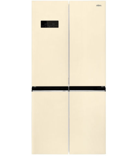 מקרר 4 דלתות גימור בז' דגם GE625BEG