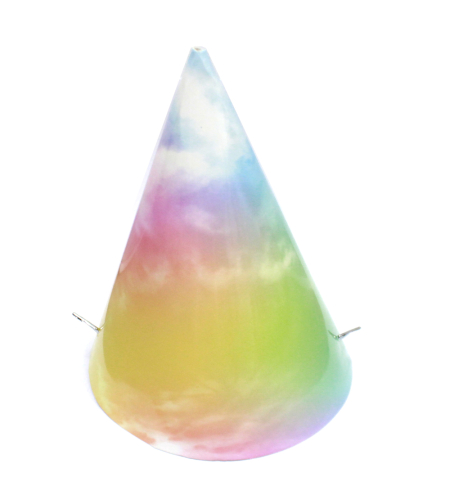 Paper hat - Tie dye, 6 units