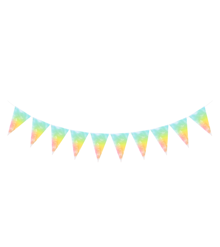Tie Dye Banner 5m