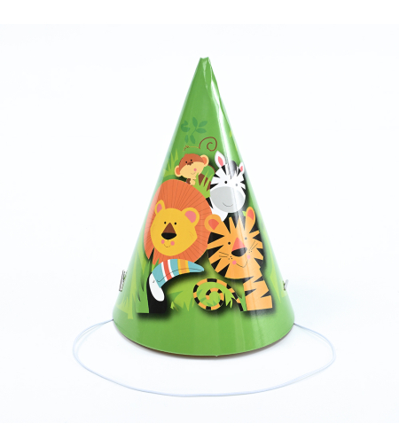 Paper hat - safari, 6 units