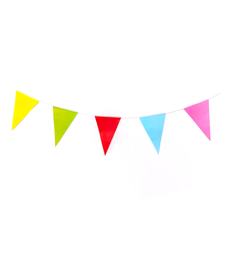 Flag banner - colorful mix
