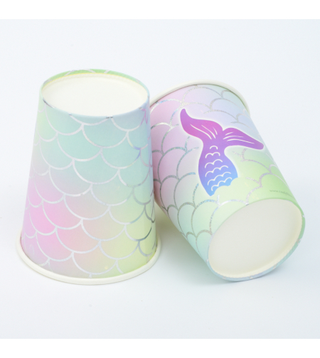 Mermaid Cups 8pcs