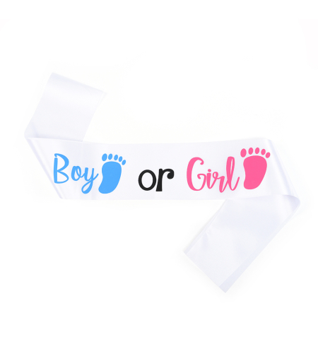 Boy or girl sash
