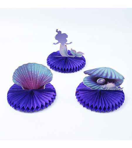 Mermaid Centerpiece 3pcs