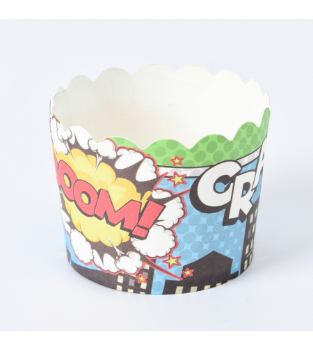 Comics Hero Muffin Cups 50pcs