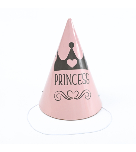 Paper hat - princess, 6 units