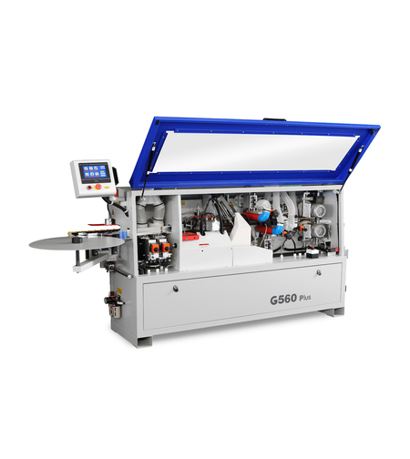 HOLLY- G560 PLUS, מכונת קנטים תעשייתית, כולל כרסום מקדים וציקלינות לגימורים מושלמים