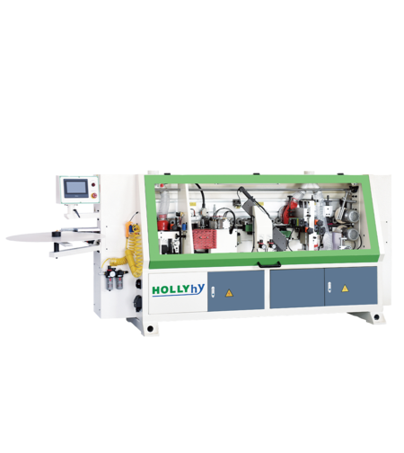 HOLLY - HY260J מכונת קנטים תעשייתית, כולל כרסום מקדים, תפיסת מכונה מחושבת, תכנון מפורט להפליא ותיאום מושלם של הרכיבים הבודדים כדי להבטיח גימור מושלם.