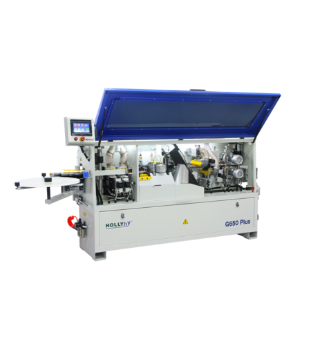 HOLLY - G650 PLUS, מכונת קנטים תעשייתית, כולל כרסום מקדים וציקלינות לגימור מושלם