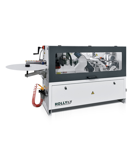 HOLLY -HY35S   מכונת קנטים עם עיצוב מבנה קומפקטי ותפיסת מכונה מחושבת, תכנון מפורט להפליא ותיאום מושלם של הרכיבים הבודדים כדי להבטיח גימור מושלם.