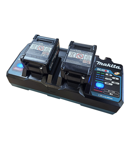 מטען מהיר כפול חכם 40V דגם MAKITA DC40RB מקיטה