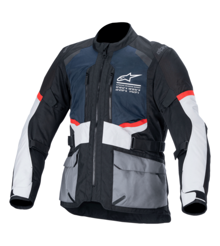 מעיל אדוונצ׳ר קיץ Alpinestars Andes Air Drystar שחור/אפור/כחול