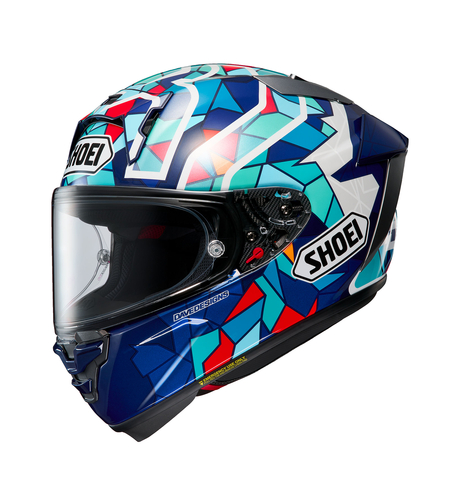קסדת SHOEI X-SPR PRO MARQUEZ BARCELONA TC-10 כחול