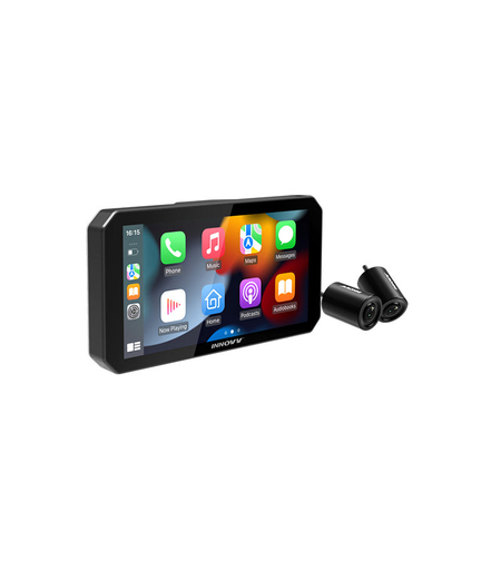 מערכת INNOVV N1 PRO אלחוטית לאופנוע (carplay/andorid auto)