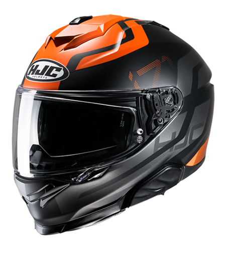 קסדה HJC i71 ENTA שחור/אפור/כתום