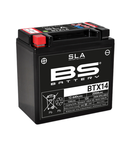 מצבר BS BATTERY SLA BTX14 (FA)