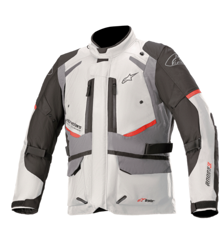 מעיל אדוונצ׳ר ANDES V3 DRYSTAR לבן/אפור/אדום