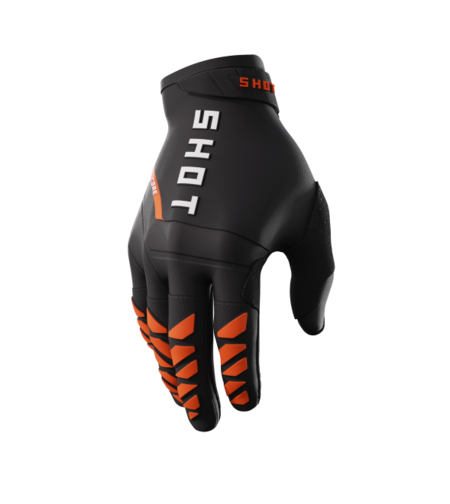 כפפות שטח SHOT Core Orange שחור/כתום