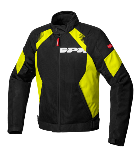 מעיל קיץ SPIDI FLASH EVO NET WINDOUT שחור/צהוב