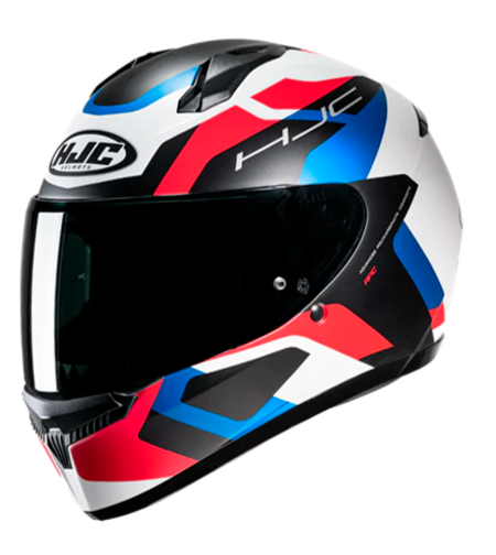 קסדה HJC C10 TINS כחול/אדום/לבן