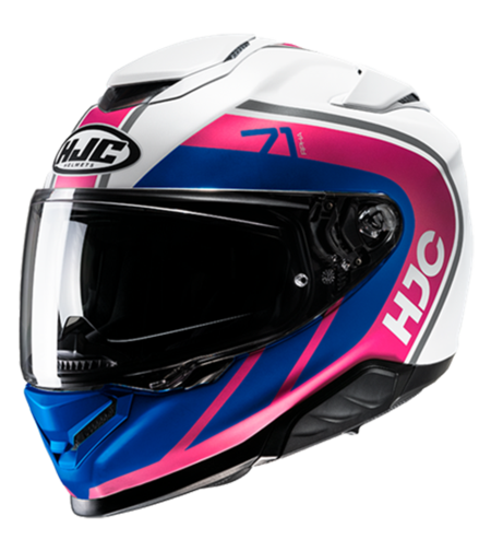 קסדה HJC RPHA 71 MAPOS כחול/ורוד/לבן