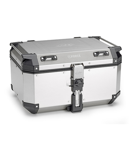 ארגז אלומיניום 58 ליטרים כסוף KAPPA K´FORCE