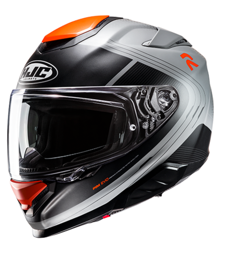 קסדה HJC RPHA 71 FREPE שחור/אפור/כתום