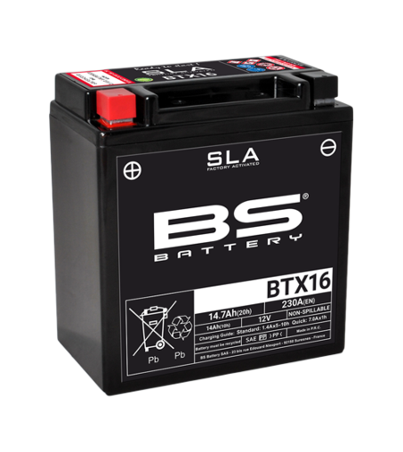 מצבר BS BATTERY SLA BTX16 (FA)