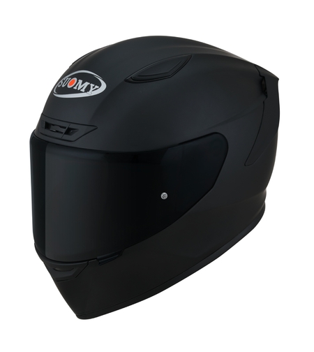 קסדת ספורט Suomy TRACK-1 קרבון שחור מט