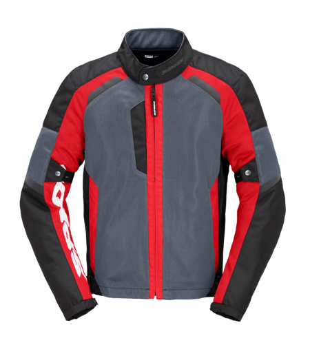 מעיל קיץ SPIDI Tek Net שחור/אדום/אפור