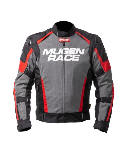 מעיל חורף MUGEN RACE ROMANO 2029 אפור\שחור\אדום