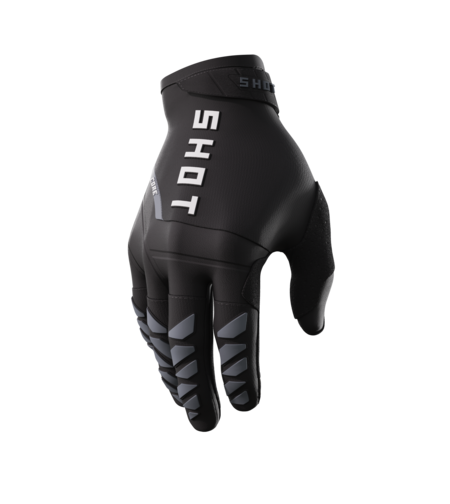 כפפות שטח SHOT Core Grey שחור/אפור