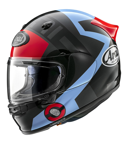 קסדה מלאה כחול/אדום/שחור - Arai Quantic