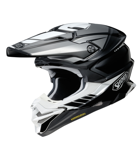 קסדת שטח SHOEI VFX-WR 06 JAMMER TC-5 שחור/אפור/לבן