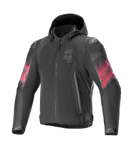 מעיל קיץ Alpinestars ZACA AIR VENOM WP שחור/אדום בהיר