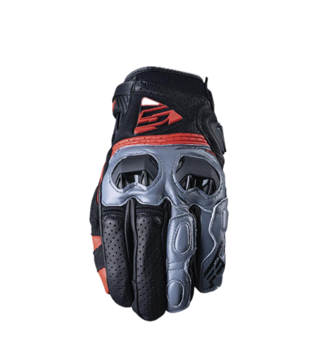 כפפות כביש FIVE SF2 אפור/אדום