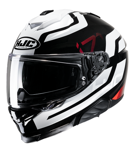 קסדה HJC i71 ENTA שחור/לבן