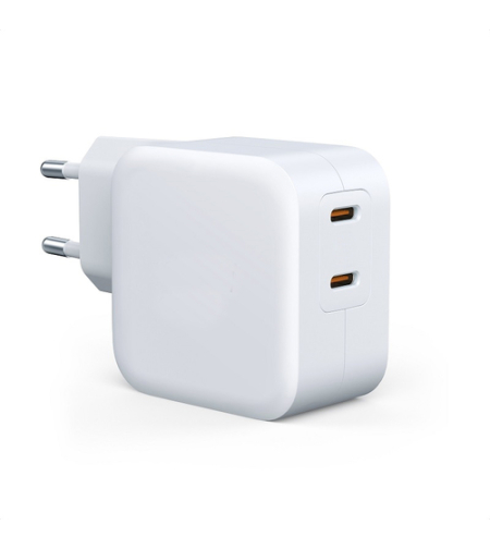 ראש מטען PD 45W עם שני יציאות טייפ סי