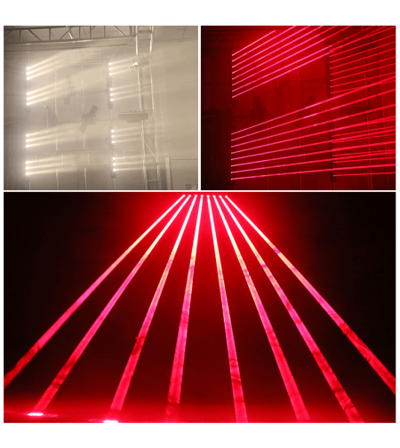 אפקט מניפת לייזר SHADOW Laser Pixel Beam
