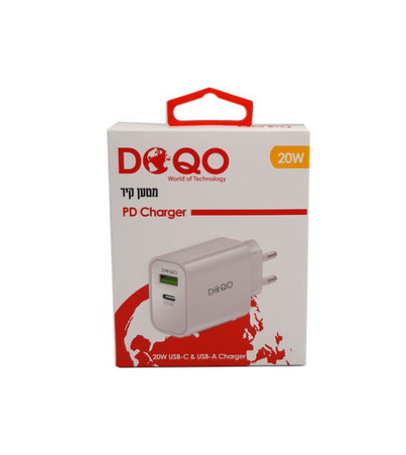 ראש מטען מהיר 20W PD חיבור טייפ סי + רגיל