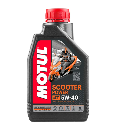 שמן קטנוע 5W40 SCOOTER POWER מבית MOTUL S.A