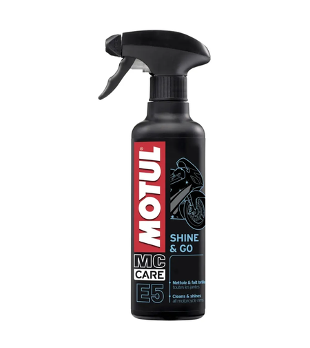 מרסס E5 SHINE & GO להברקת האופנוע מבית MOTUL