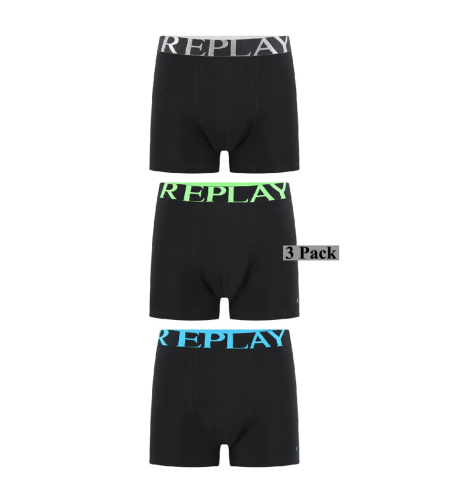 מארז 6 בוקסרים REPLAY מנדפי זיעה